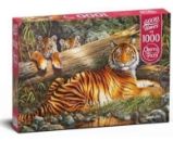Cherry Pazzi Puzzle - Tygří rodinka 1000 dílků - Puzzle Cherry Pazzi Puzzle - Tygří rodinka 1000 dílků