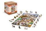 Wooden City Puzzle Kočky v Benátkách 300 dílků , dřevěné - Puzzle Wooden City Puzzle Kočky v Benátkách 300 dílků , dřevěné
