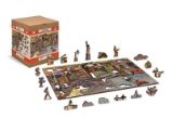 Wooden City Puzzle Hračkářství 1010 dílků, dřevěné - Puzzle pro nejmenší Wooden City Puzzle Hračkářství 1010 dílků, dřevěné