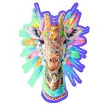 Dřevěné puzzle Elegantní žirafa 150 dílků Dřevěné puzzle Elegantní žirafa 150 dílků