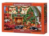 Castorland Puzzle Útulný krb 500 dílků - Puzzle Castorland Puzzle Útulný krb 500 dílků