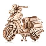 3D dřevěná skládačka Sting Scooter - 3D a 4D puzzle 3D dřevěná skládačka Sting Scooter