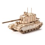 3D dřevěná skládačka World of Tanks FV4005 - 3D a 4D puzzle 3D dřevěná skládačka World of Tanks FV4005