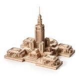 3D dřevěná skládačka Palác kultury a vědy - 3D a 4D puzzle 3D dřevěná skládačka Palác kultury a vědy