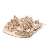 3D dřevěná skládačka Opera v Sydney - 3D a 4D puzzle 3D dřevěná skládačka Opera v Sydney