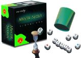 Mistr slova - stolní hra na cesty s kostkami v krabičce