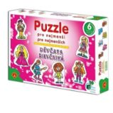 Puzzle pro nejmenší - Děvčata