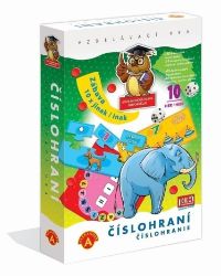 Číslohraní (10 her v 1) - vzdělávací hra - Didaktické pomůcky Číslohraní (10 her v 1) - vzdělávací hra
