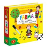 Psaní s magnety - Farma - Vzdělávací hry Psaní s magnety - Farma