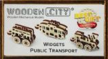 Wooden City Puzzle 3D Přívěšky Dopravní prostředky 36 dílků - 3D a 4D puzzle Wooden City Puzzle 3D Přívěšky Dopravní prostředky 36 dílků