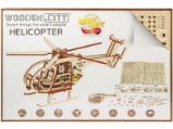 Wooden City Puzzle 3D Helikoptéra, dřevěné Wooden City Puzzle 3D Helikoptéra, dřevěné