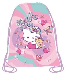 Dětský stahovací vak na přezůvky Hello Kitty Dětský stahovací vak na přezůvky Hello Kitty
