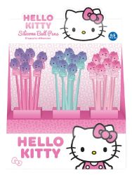 Kuličkové pero Flexi Hello Kitty, modrá náplň - Kuličková pera do školy Kuličkové pero Flexi Hello Kitty, modrá náplň