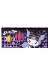 Kuromi plastelina 12 barev