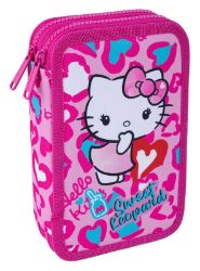 Penál Jumper&nbsp;2, Hello Kitty Pink 2, plný, PES