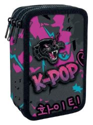 Penál Jumper 3 K-POP Dark vybavený Penál Jumper 3 K-POP Dark vybavený