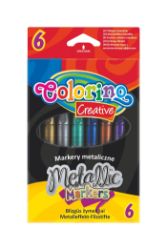 Coloino Metalické popisovače 6 barev Coloino Metalické popisovače 6 barev