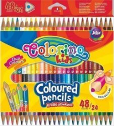 Pastelky trojhranné oboustranné 48 barev Pastelky trojhranné oboustranné 48 barev