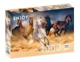 Puzzle Koně cválající v poušti 1000 dílků - Puzzle Puzzle Koně cválající v poušti 1000 dílků
