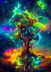 Puzzle Kosmický strom života 1000 dílků Puzzle Kosmický strom života 1000 dílků