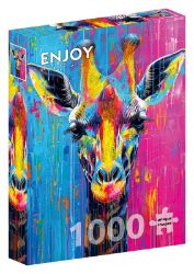 Puzzle Malovaná žirafa 1000 dílků Puzzle Malovaná žirafa 1000 dílků