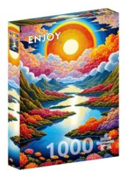 Puzzle Plynulý východ slunce 1000 dílků Puzzle Plynulý východ slunce 1000 dílků