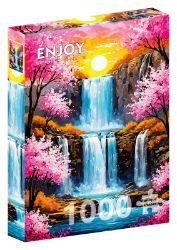 Puzzle Třešňový vodopád 1000 dílků Puzzle Třešňový vodopád 1000 dílků
