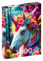 Puzzle Květinový jednorožec 1000 dílků Puzzle Květinový jednorožec 1000 dílků