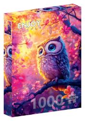 Puzzle Zasněná sova 1000 dílků Puzzle Zasněná sova 1000 dílků
