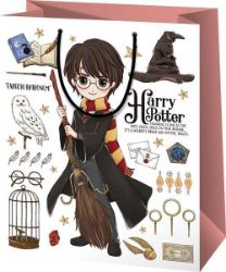 Dárková taška Harry Potter maxi - Kouzelné předměty - Pro fanoušky Dárková taška Harry Potter maxi - Kouzelné předměty