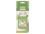 YANKEE CANDLE Vanilla lime vůně do auta visačka papírová