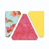 SIZZIX Bigz vyřezávací šablona - Trojuhelníky - Výtvarné potřeby SIZZIX Bigz vyřezávací šablona - Trojuhelníky