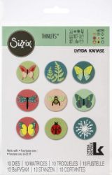 SIZZIX Thinlits vyřezávací kovové šablony - drobná zvířata SIZZIX Thinlits vyřezávací kovové šablony - drobná zvířata