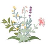 SIZZIX Thinlits vyřezávací kovové šablony - stonky jara 8 ks - Výtvarné potřeby SIZZIX Thinlits vyřezávací kovové šablony - stonky jara 8 ks