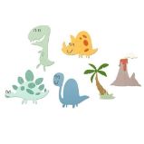 SIZZIX Thinlits vyřezávací kovové šablony - Dinosauři 9 ks SIZZIX Thinlits vyřezávací kovové šablony - Dinosauři 9 ks