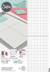 SIZZIX Samolepicí listy s mřížkou 5 ks - Kreativní sady a materiály SIZZIX Samolepicí listy s mřížkou 5 ks