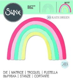 Vyřezávací šablona Sizzix Bigz - Duha Vyřezávací šablona Sizzix Bigz - Duha