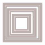 Sizzix Framelits Vyřezávací kovové šablony - Čtverce 6 ks Sizzix Framelits Vyřezávací kovové šablony - Čtverce 6 ks