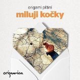 Origami přání - Miluji kočky (zrzeček) - Pohlednice, přání Origami přání - Miluji kočky (zrzeček)
