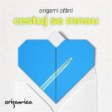 Origami přání - Cestuj se mnou - Pohlednice, přání Origami přání - Cestuj se mnou