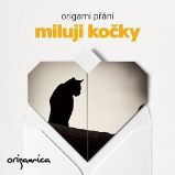 Origami přání - Miluji kočky (černá) Origami přání - Miluji kočky (černá)