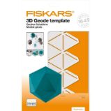 Fiskars 3D šablona - geoda - Kreativní sady a materiály Fiskars 3D šablona - geoda