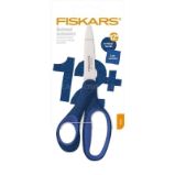 Fiskars Školní nůžky 18 cm pro leváky, třpytivě modrá Fiskars Školní nůžky 18 cm pro leváky, třpytivě modrá