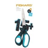 Fiskars Nůžky pro teenagery 20 cm pro leváky, kropenatá modrá Fiskars Nůžky pro teenagery 20 cm pro leváky, kropenatá modrá