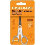 Fiskars Nůžky Non-stick Micro-tip 13 cm, softgrip - Nůžky Fiskars Nůžky Non-stick Micro-tip 13 cm, softgrip