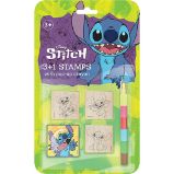 Razítka 3+1 s voskovkou Lilo & Stitch - Dětská razítka Razítka 3+1 s voskovkou Lilo & Stitch