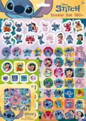 Samolepkový set 190+ Lilo & Stitch