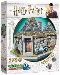 Puzzle 3D Harry Potter: Hagridův domek 270 dílků Puzzle 3D Harry Potter: Hagridův domek 270 dílků