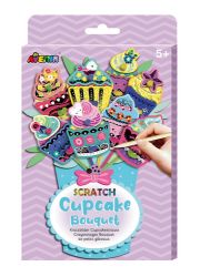 Avenir Škrabací obrázky kytice - Dortíčky - Kreativní sady a materiály Škrabací obrázky - kytice (dortíčky)