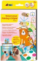 Vybarvi si origami - domácí zvířátka - Kreativní knihy pro děti Vybarvi si origami Domácí zvířátka